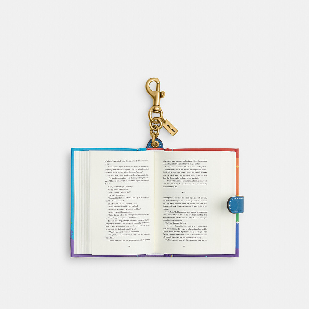 Coach Friday I'm In Love By Camryn Garrett Book Bag Charm